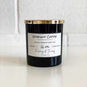 Ebony & Ivory Candle Co. : Hazelnut Coffee