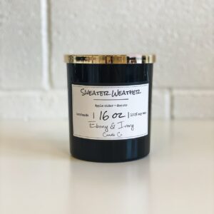 Ebony & Ivory Candle Co. : Sweater Weather